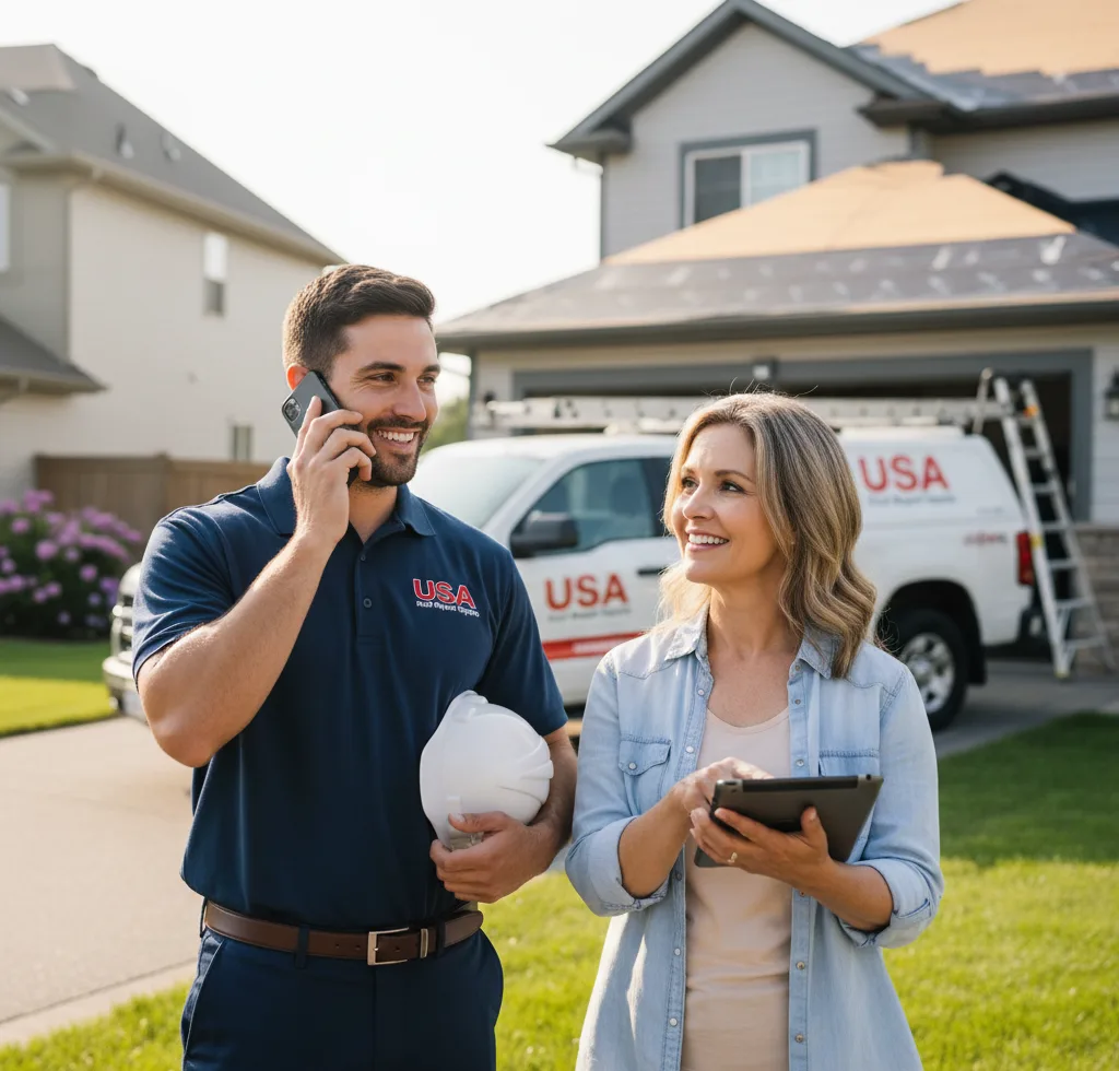 USA Roof Repair Experts customer support in Blountville